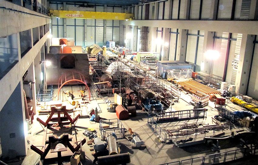 Kragftwerk EnBW Karlsruhe