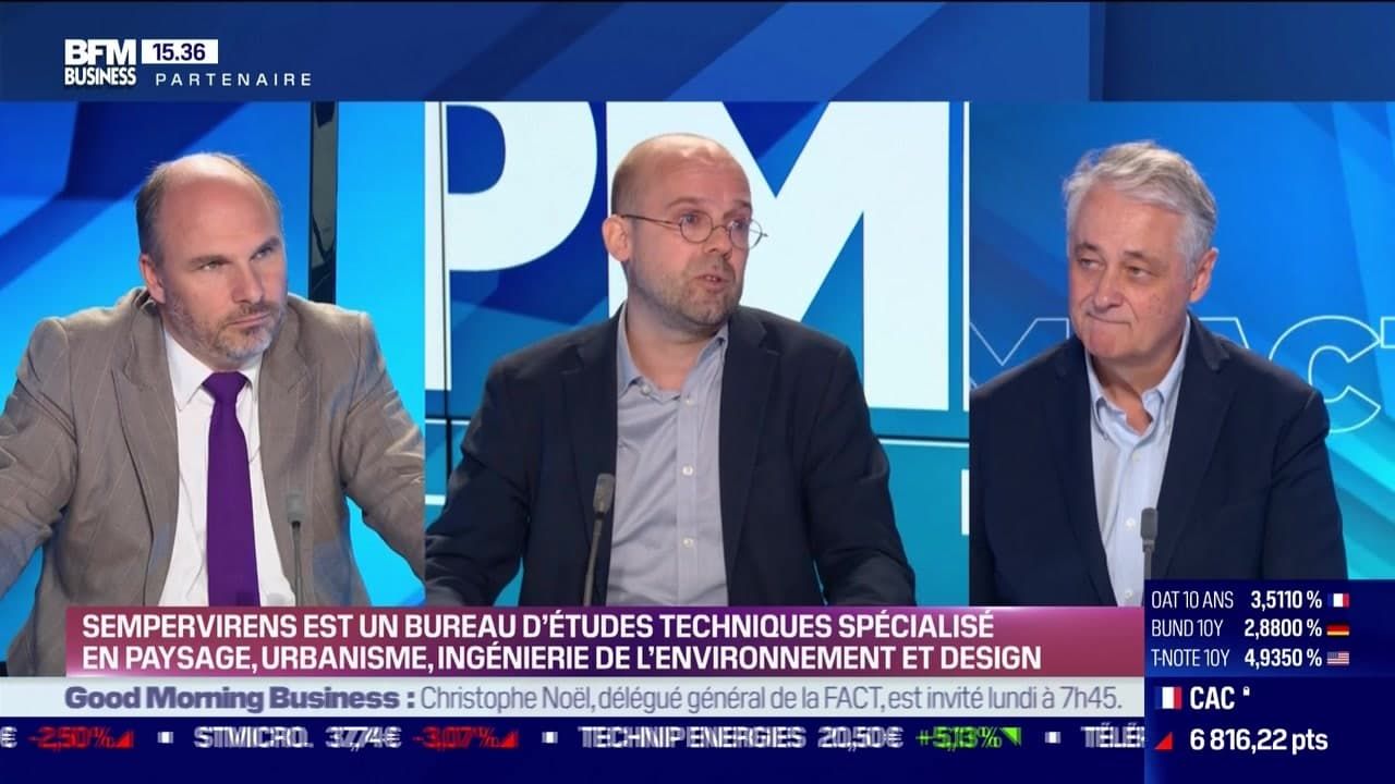 Frédéric-Charles AILLET BFM business RSE Paysagiste Renaturation