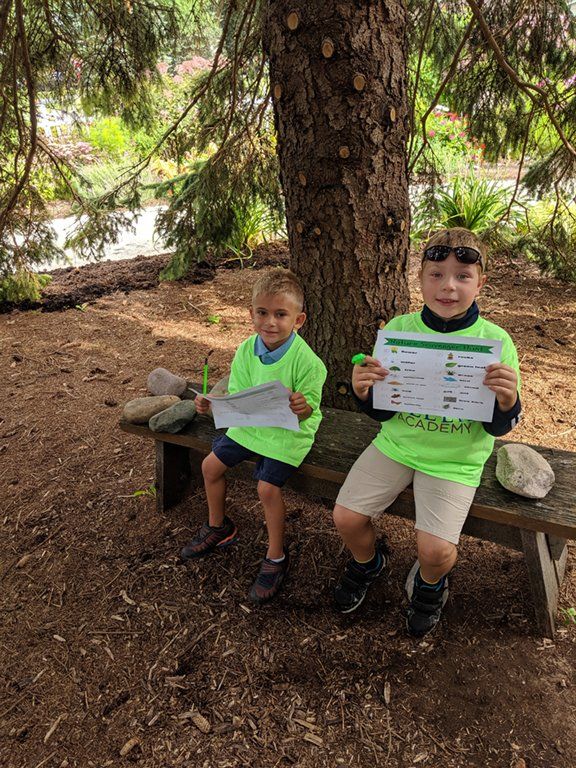 Sleek Academy Students in the Park Image