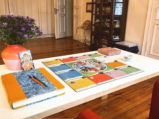 Vedisches Horoskop-Chart in der Naturheilpraxis von Anne Feuker, Berlin