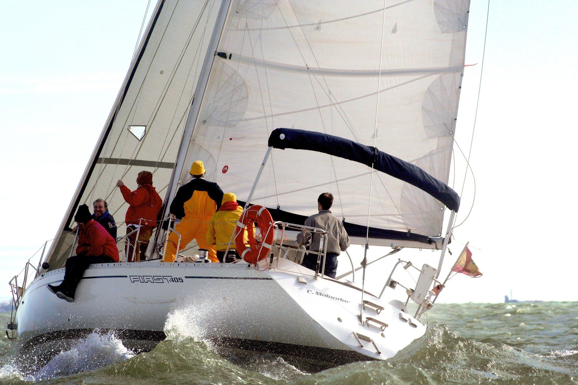 Segeltörn - hart am Wind Segeltoern, Segelausbildung, SKS
