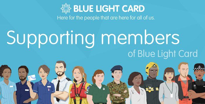 Blue Light Card Supporter
