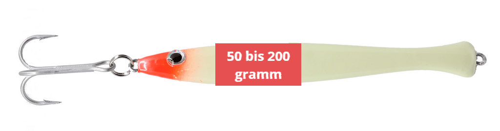 Torpedo pilker selbstleuchtend