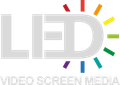 Logo Logo LED Videoschreen Media