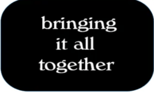 bringing it all together panel