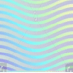 hollographic line patterns