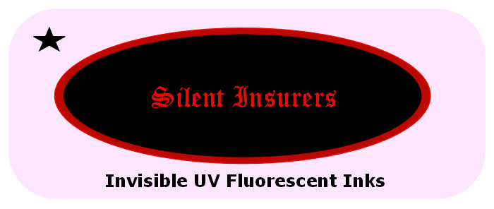 Invisible UV Fluorescent Inks