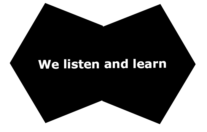 listen and learn from experts