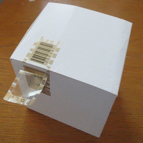 multi-ink layer ink-splitting security seal for cardboard & wooden boxes