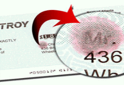 Troy MICR Toner  Anti-Fraud Security Agent Panel