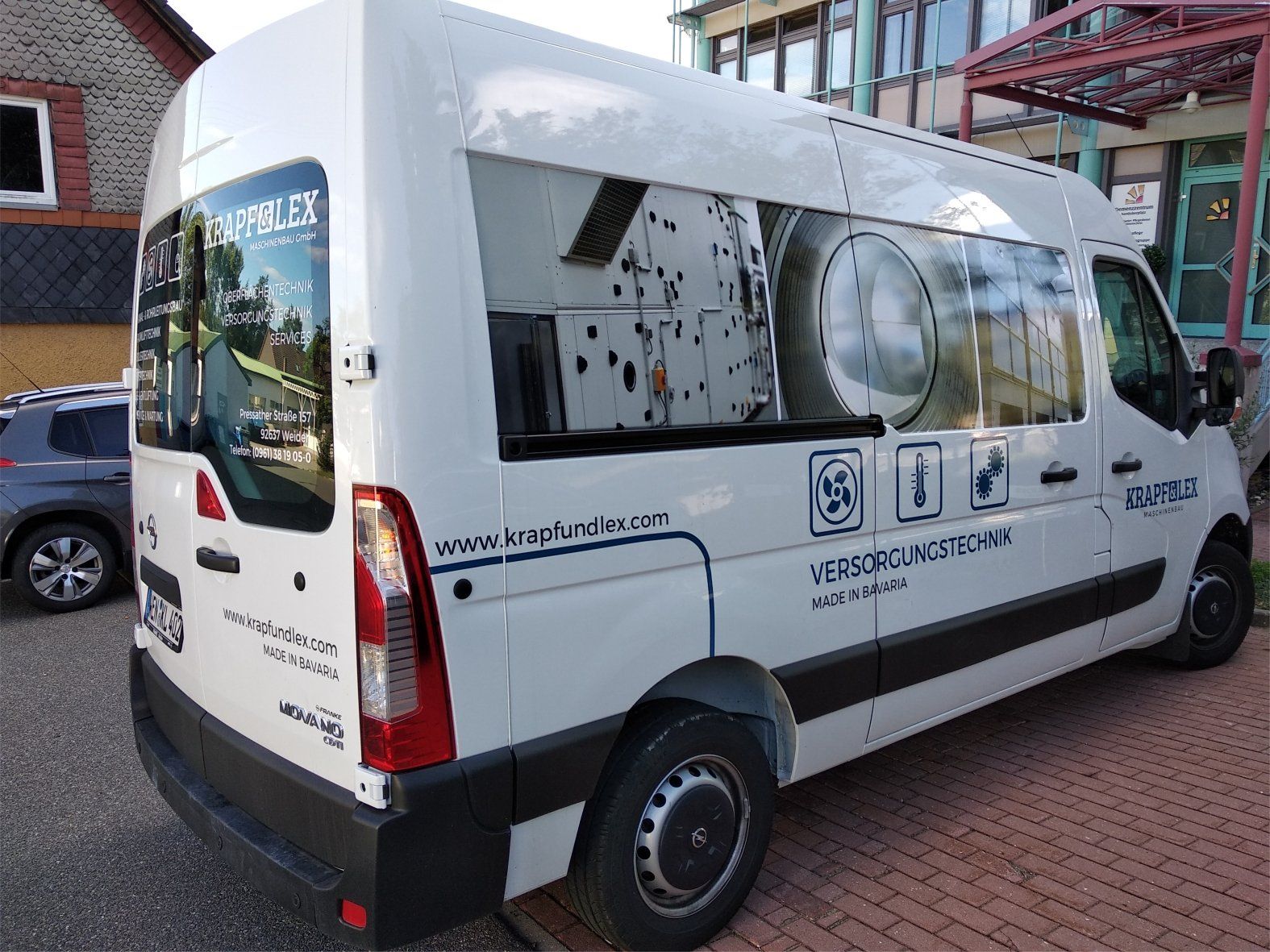 Transporter Beschriftung Weiden