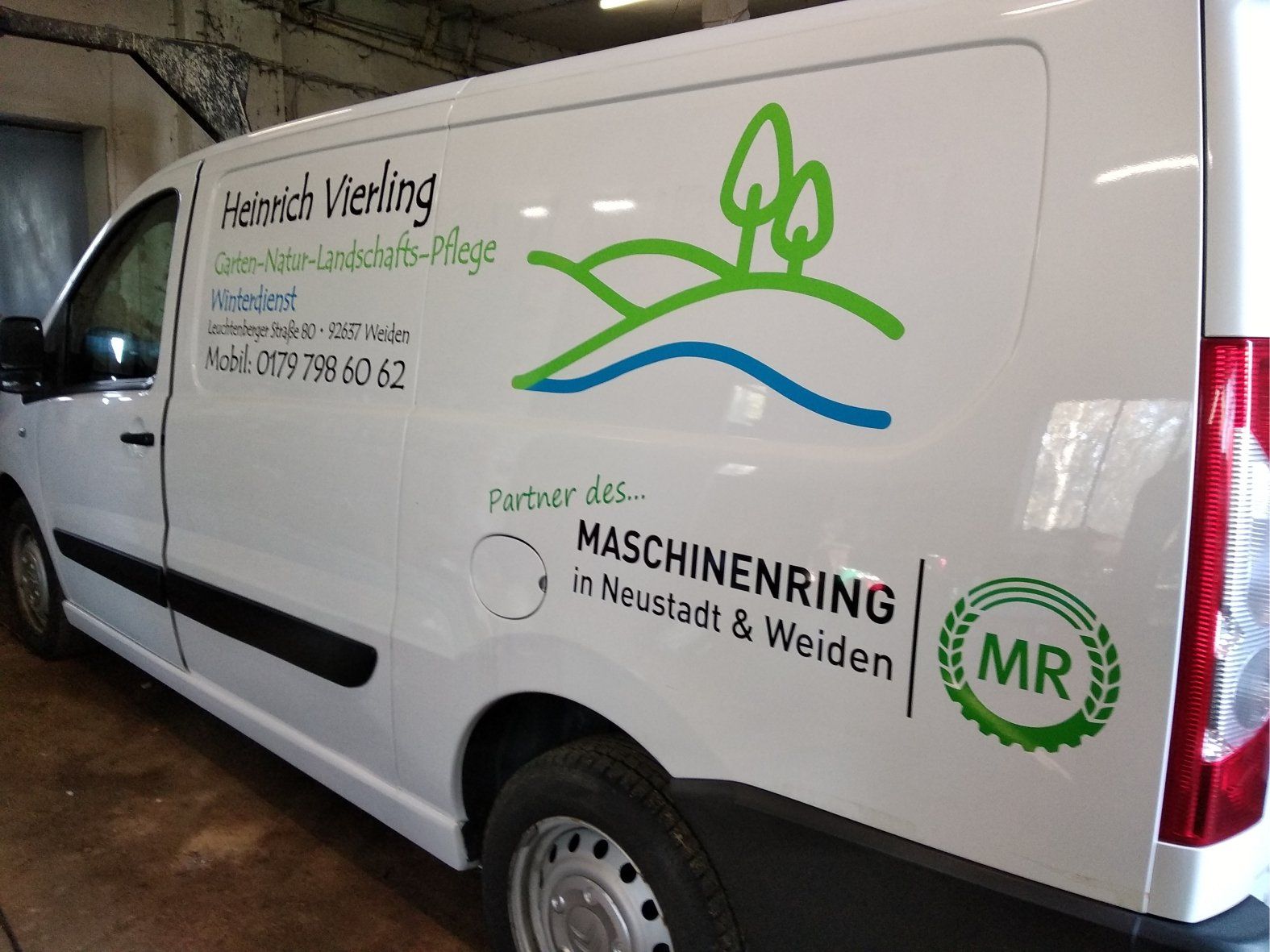 Auto Folienbeschriftung
