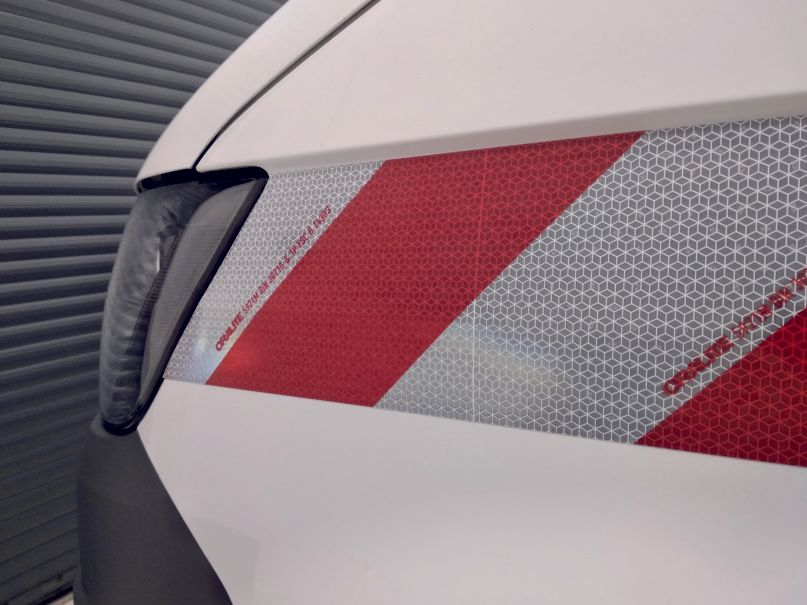 Refklexfolie für Auto und Transporter