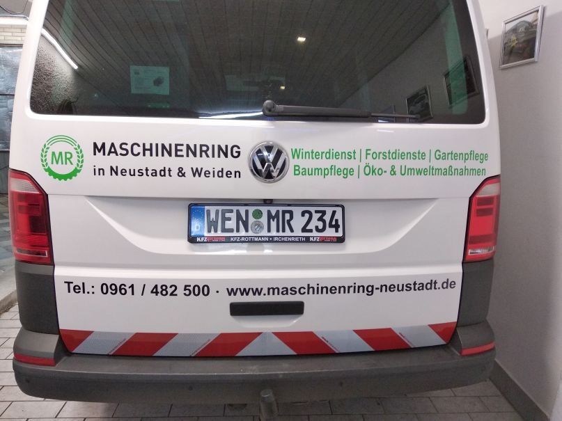 Konturmarkierung für Auto und Transporter