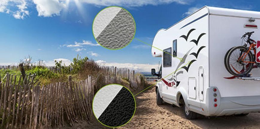 Wohnmobil bekleben