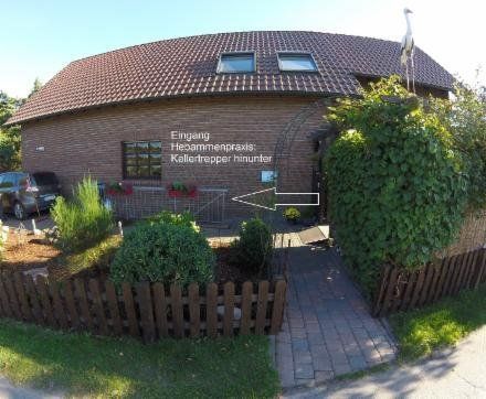 Eingang Hebammenpraxis