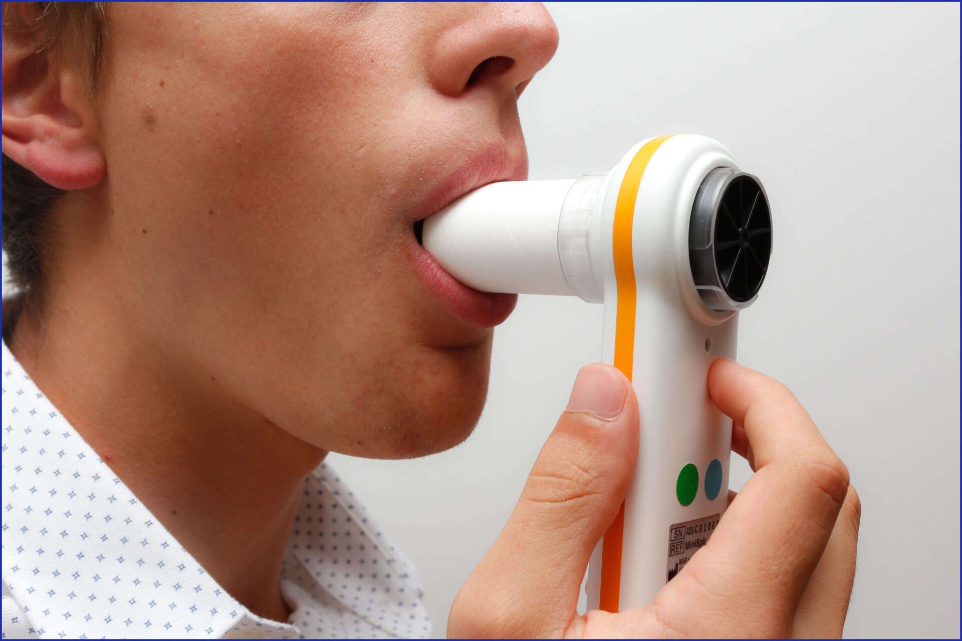 Epirometry device for the Telecare team for the care of the elderly, Therapy Self-care.