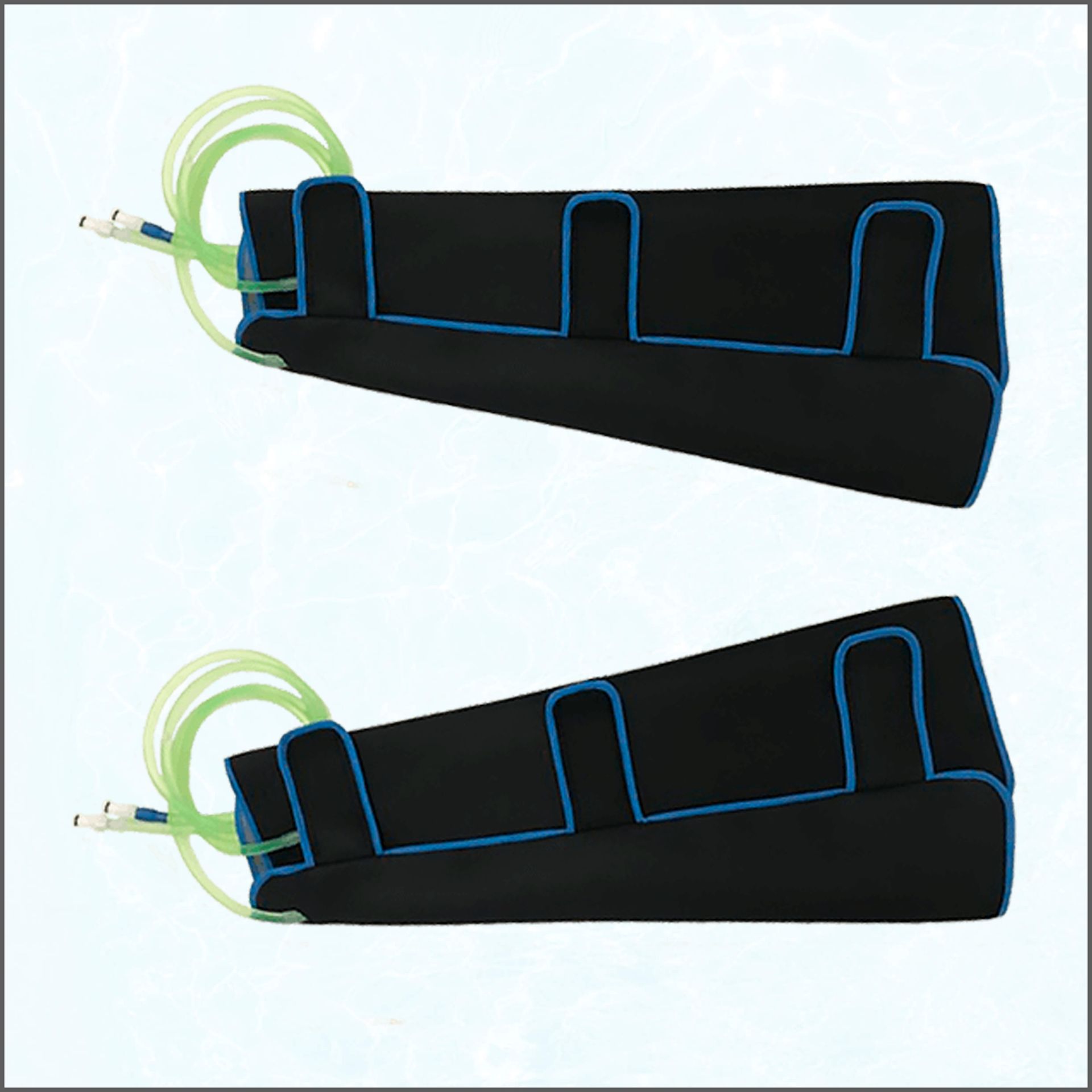 Échangeur de contraste thermique à bande ou double branche.