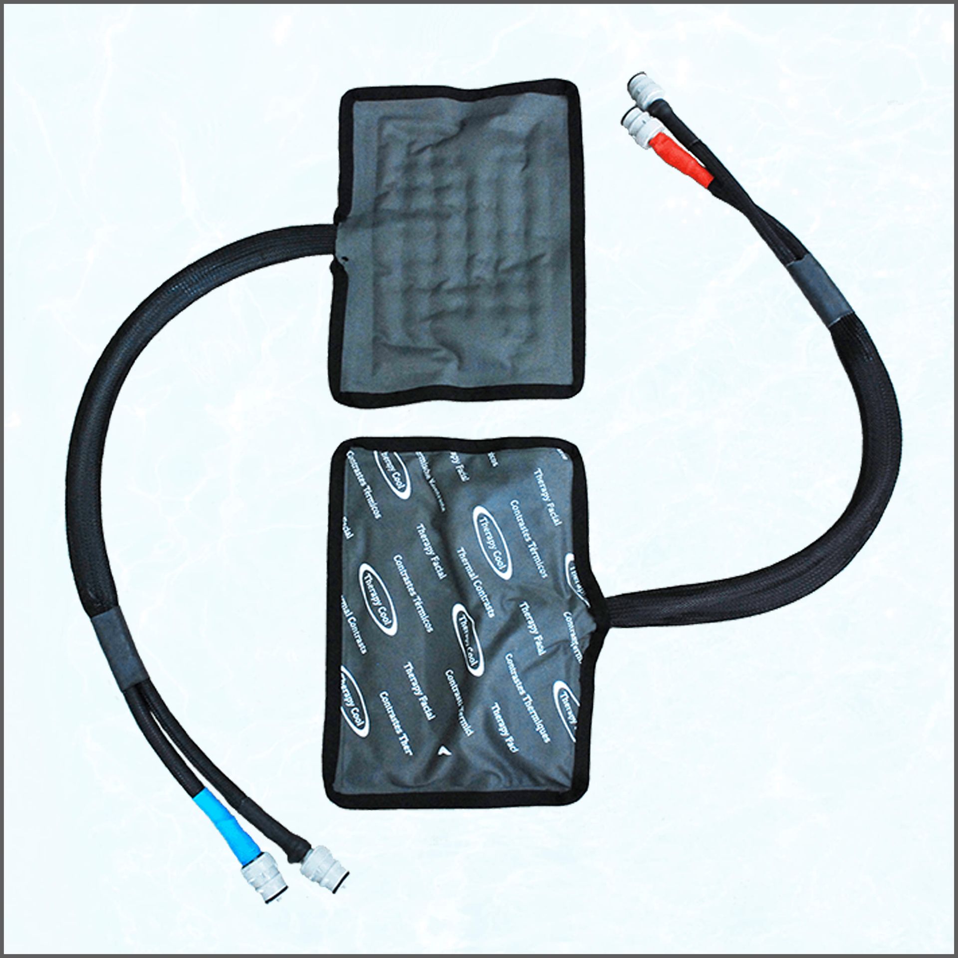 Band or exchanger for cryolipolysis treatment.