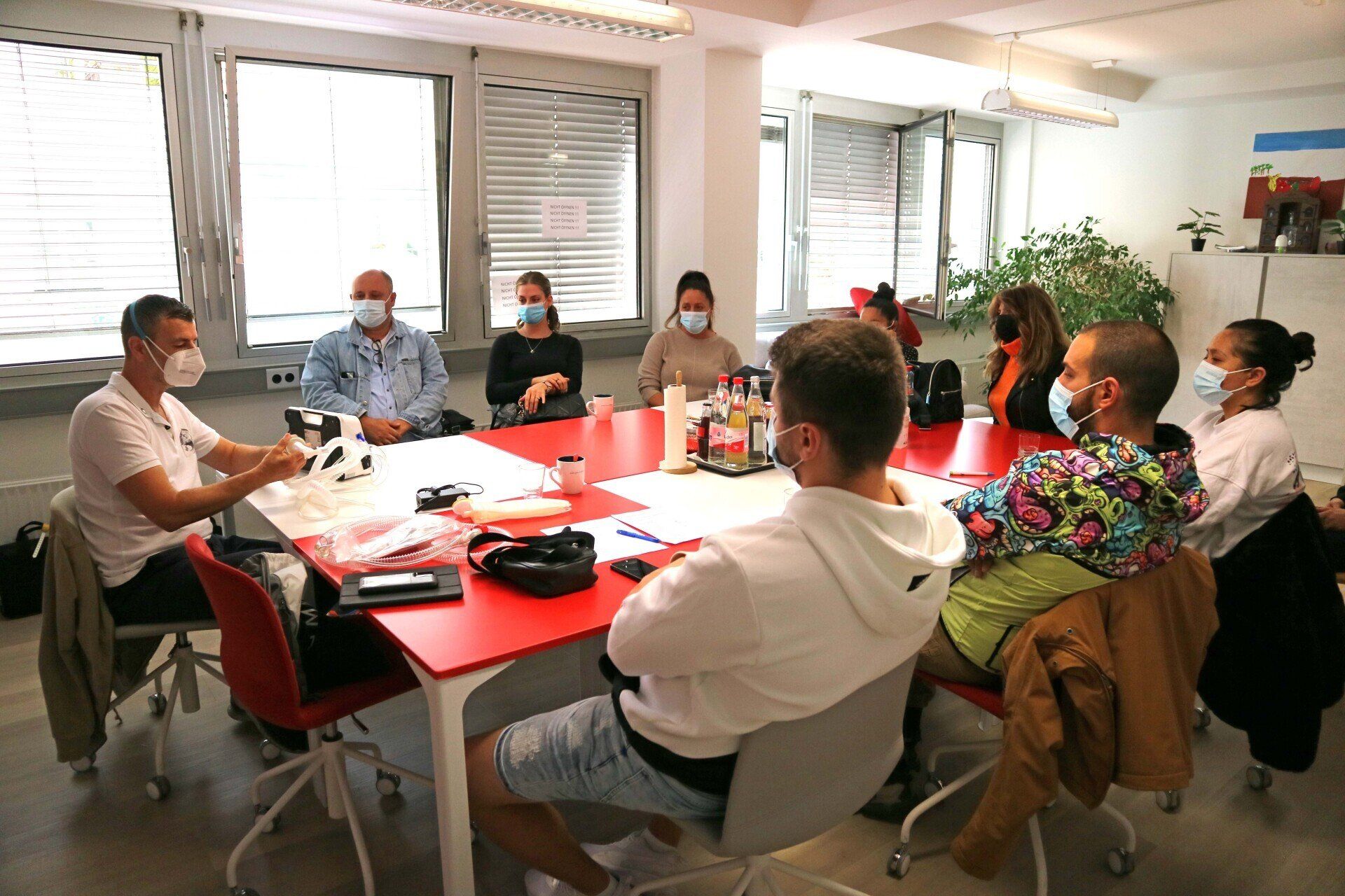 Schulung in unseren Büroräumen