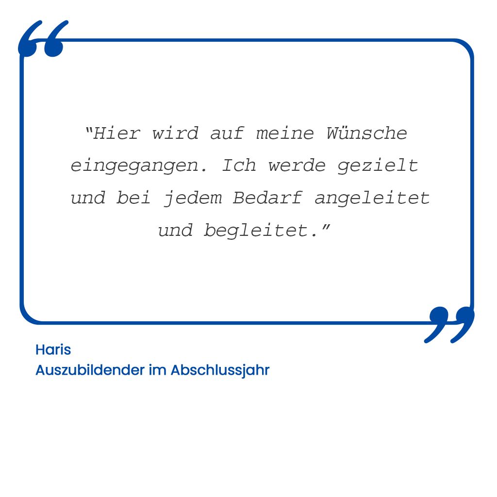 Das sagen unsere Mitarbeiter: