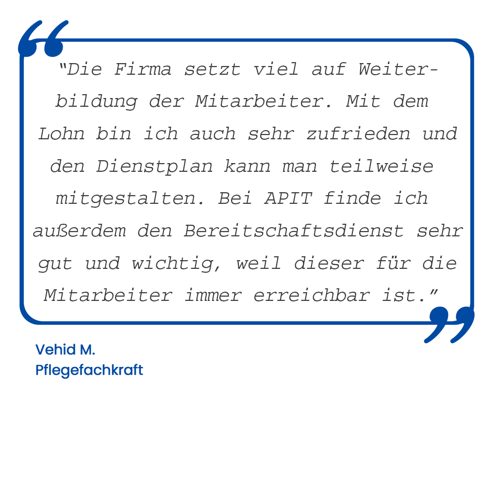 Das sagen unsere Mitarbeiter: