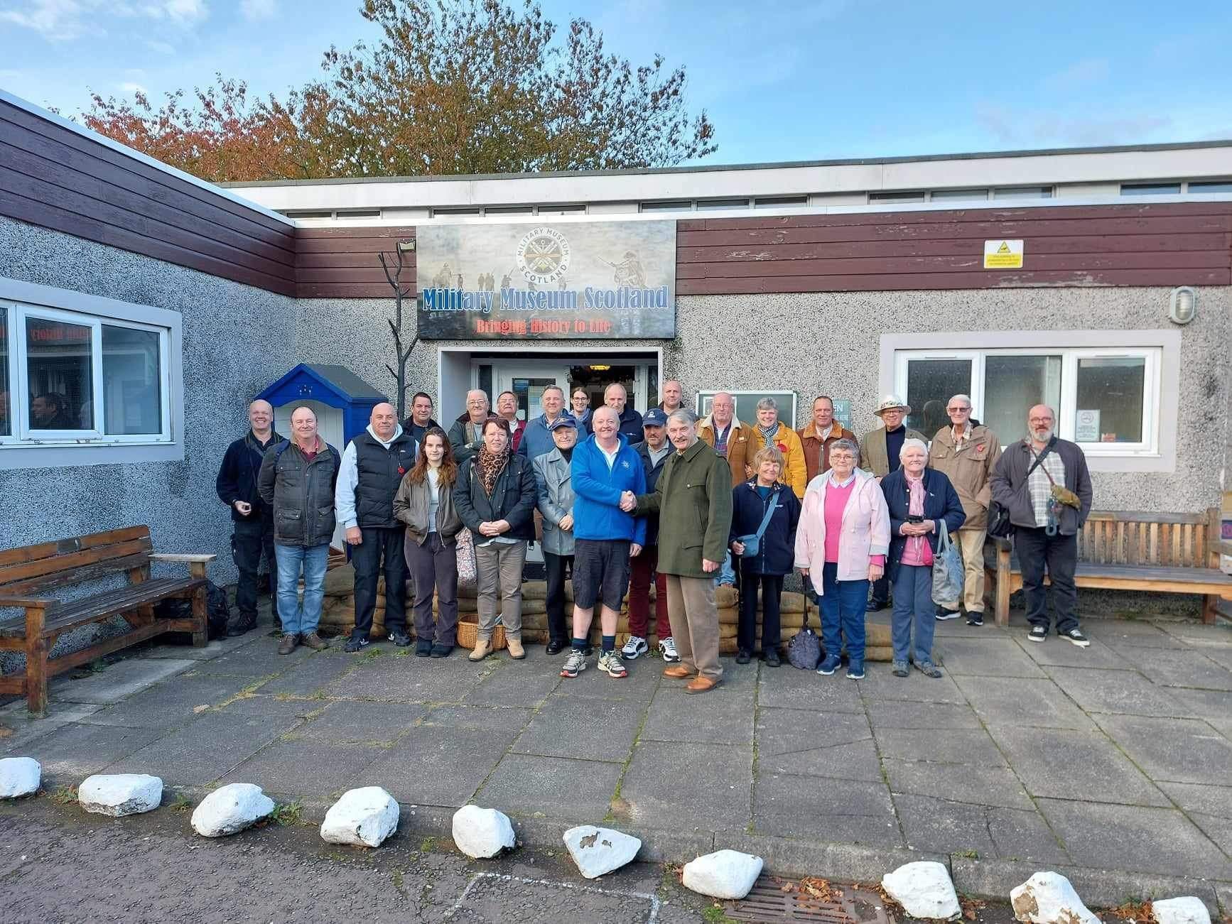 Blyth Battery Volunteers visit
 Military Museum Scotland SCIO