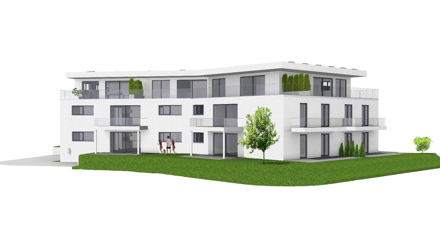 Außenansicht MFH Bad Krozingen