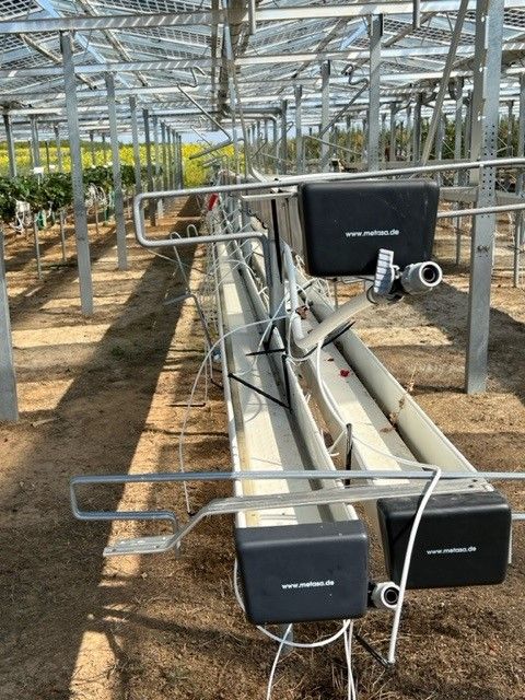 Äpfel, Akzeptanz, Anlagendesign, aufgeständerte Unterkonstruktion, Bewirtschaf-tung, Direktvermarktung, doppelte Landnutzung, Dürreschäden, Eigenstromver-brauch, Energiewende, Ertragsprognose, Flächendruck, Flächeneffizienz, Folienüber-dachung, Frostschäden, Genehmigungsprozesse, Hagelschäden, Hagelschutznetze, intensive Ackerkulturen, Klimawandel, Landschaftsästhetik, Landschaftsattraktivität, Landschaftsschutz, landwirtschaftliche Hauptnutzung, Lichtverfügbarkeit, Marktfähig-keit, Naturschutz, Fotosynthese, Pilotanlagen, privilegierte Vorhaben, ressourceneffi-ziente Landnutzung, Semitransparent, Sonnenbrand, Starkregen, Strombörse, Syner-getische Integration, Tracker, Wassermanagement, Wasserverfügbarkeit, zusätzliche Solarstromproduktion, zusätzliches Einkommen, EEG-Förderung, Ertragssteigerungen, Beeren, Wein, Gemüse, Modulbreite, Bilanzkreis, Ackerkulturen, Gesamtproduktivität, anzulegender Wert, dienende Funktion, Netzbetreiber, Ernteausfälle, zusätzliche Ein-kommensquelle, Reihenabstand, gartenbauliche, Kulturen, Sonderkulturen, lichte Hö-he, überragendes öffentliches, Interesse, Rammung, Erzeugungsprognose, Über-schusseinspeisung, Marktpreis, Neigungswinkel, Wechselrichter, Fernsteuerbarkeit, Bodenversiegelung, fixe Einspeisevergütung, Marktprämie, Flächendruck, PV, Photo-voltaik, Solar, PV-Anlage, Photovoltaik-Anlage, Photovoltaik Anlage, AgriPV, AgriPV, Agrar-PV, Agrar-PV, Agrar-Photovoltaik, Agrar Photovoltaik, Module, Unterkonstrukti-on, Landwirtschaft, Land, grün, Bauern, Obstanbau, Obst, Energie, erneuerbare Ener-gie, PV, Carports, Tracker, geführt, statisch, Deutschland, PV-Firma, PV Firma, Agrar, Pflanzenkultur, Himbeere, Wein, Obst, Apfel