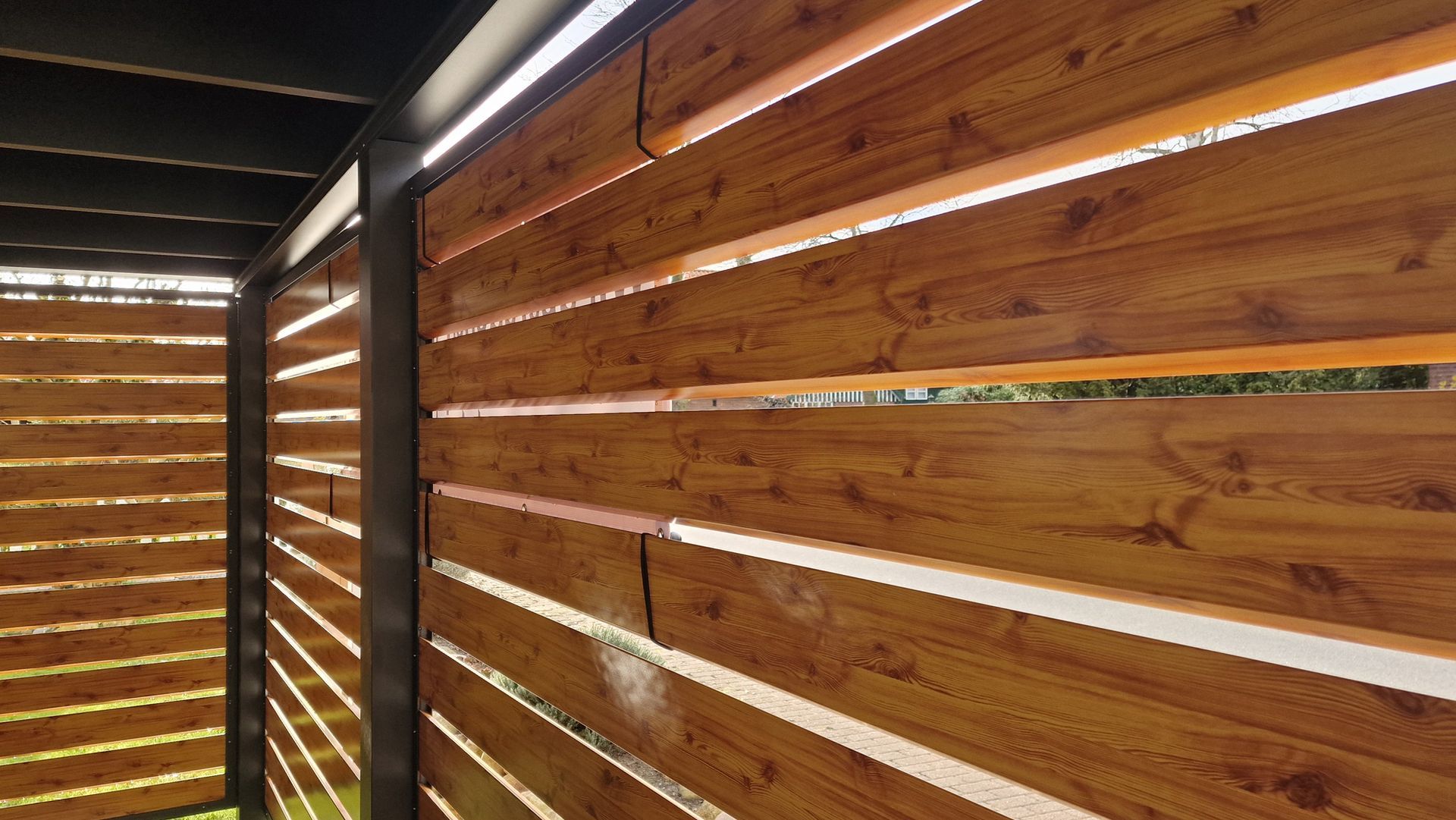 Carport aus Aluminium in Grevenkop