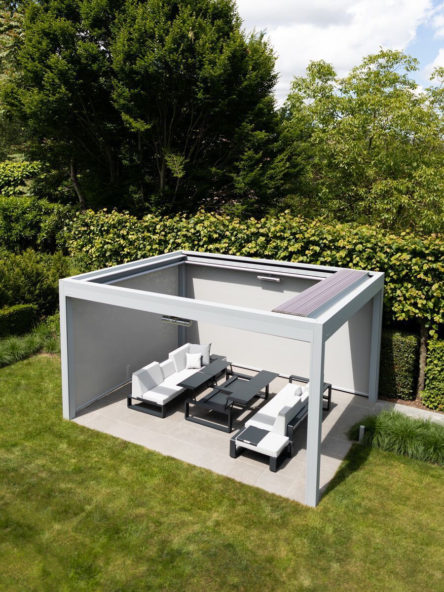 Brustor B600S Lamellendach verschiebbare Lamellen Hamburg