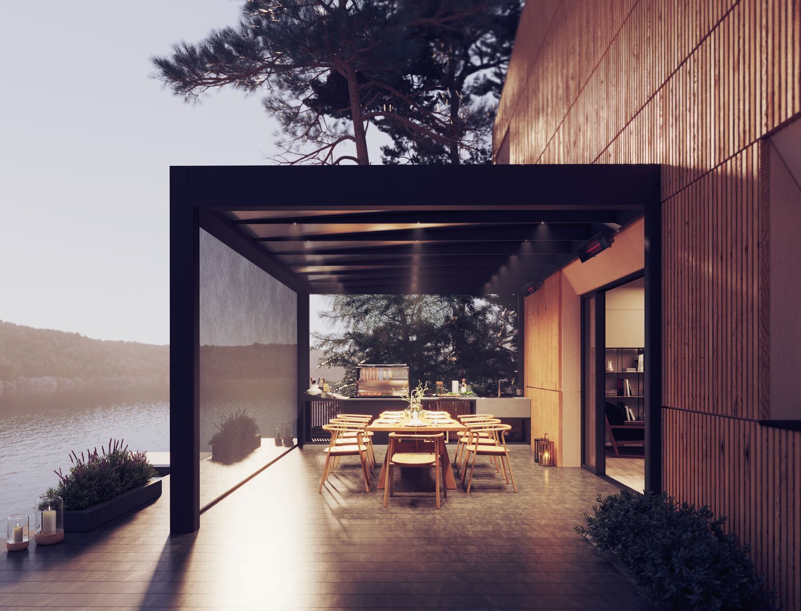 Brustor B800 Terrassendach Fachhandel