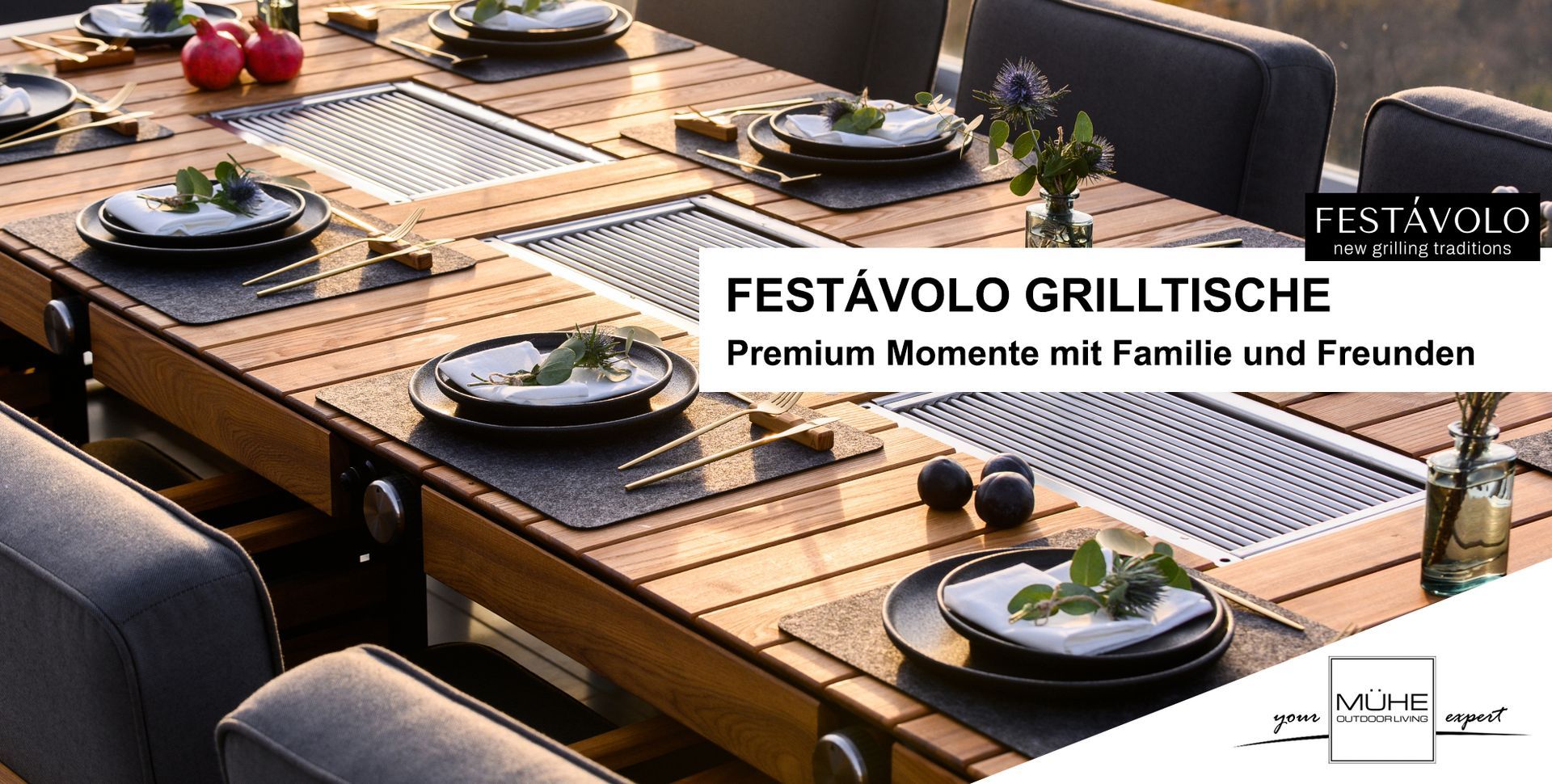 Premium Grilltische - Festavolo Gasgrill Hamburg