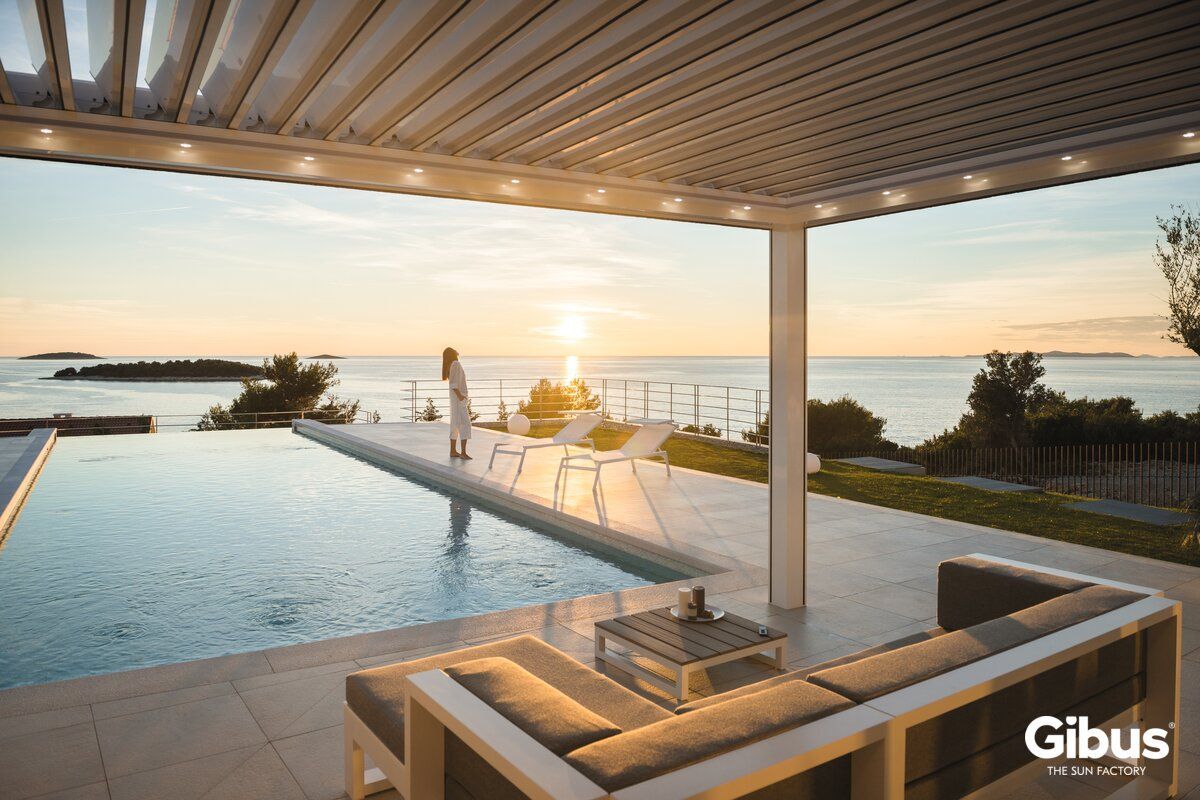 Premium Lamellendach Gibus Varia auf Sylt kaufen