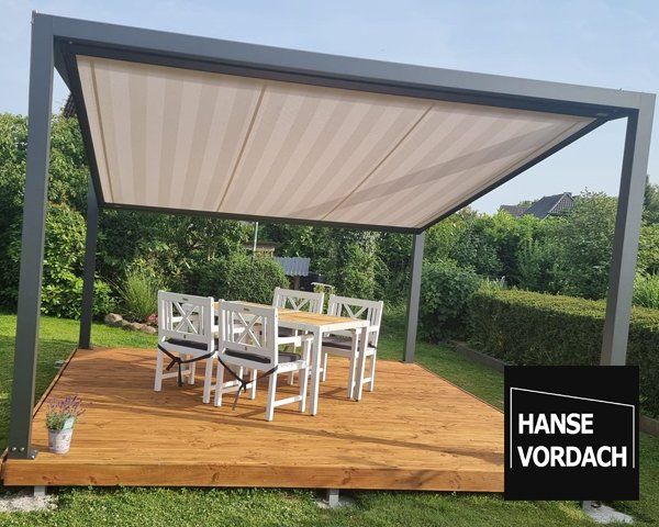 Q.bus Pergola Markise Grevenkop Hanse Vordach