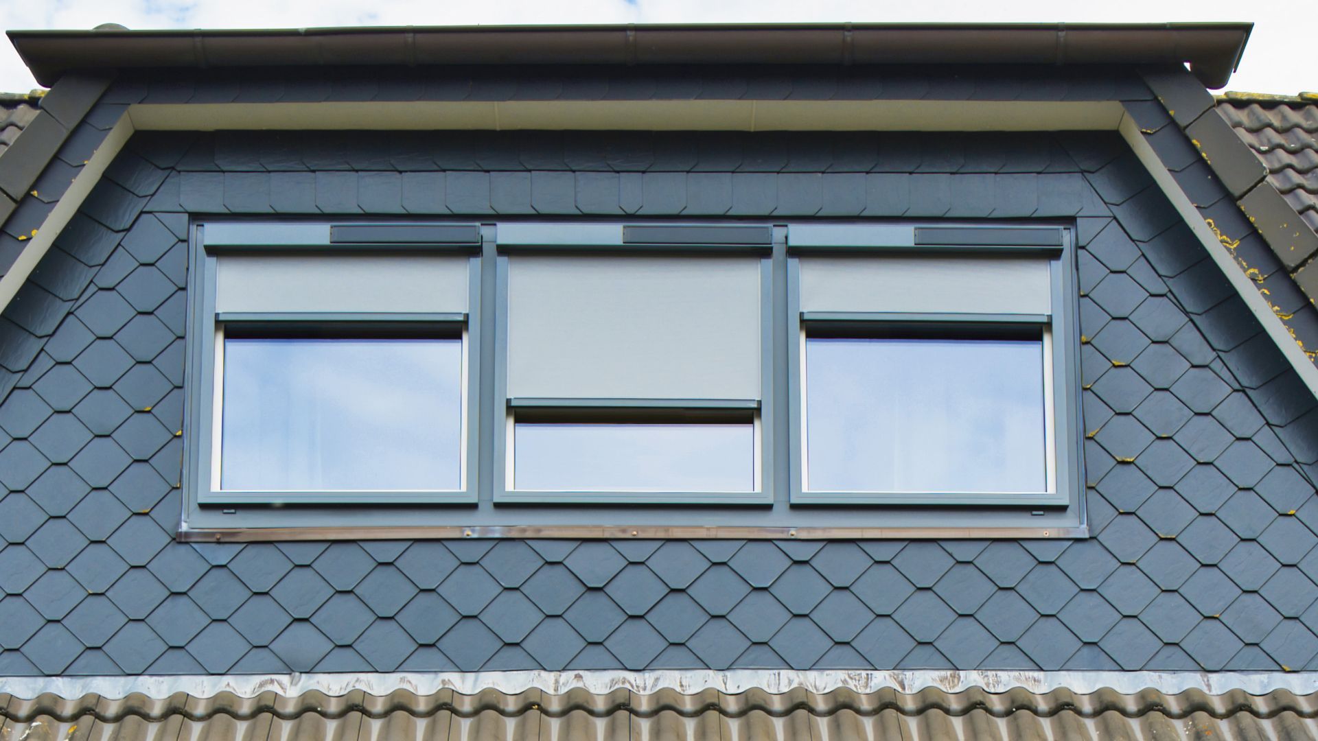 Aussenrollo mit Solar Sankt Peter Ording