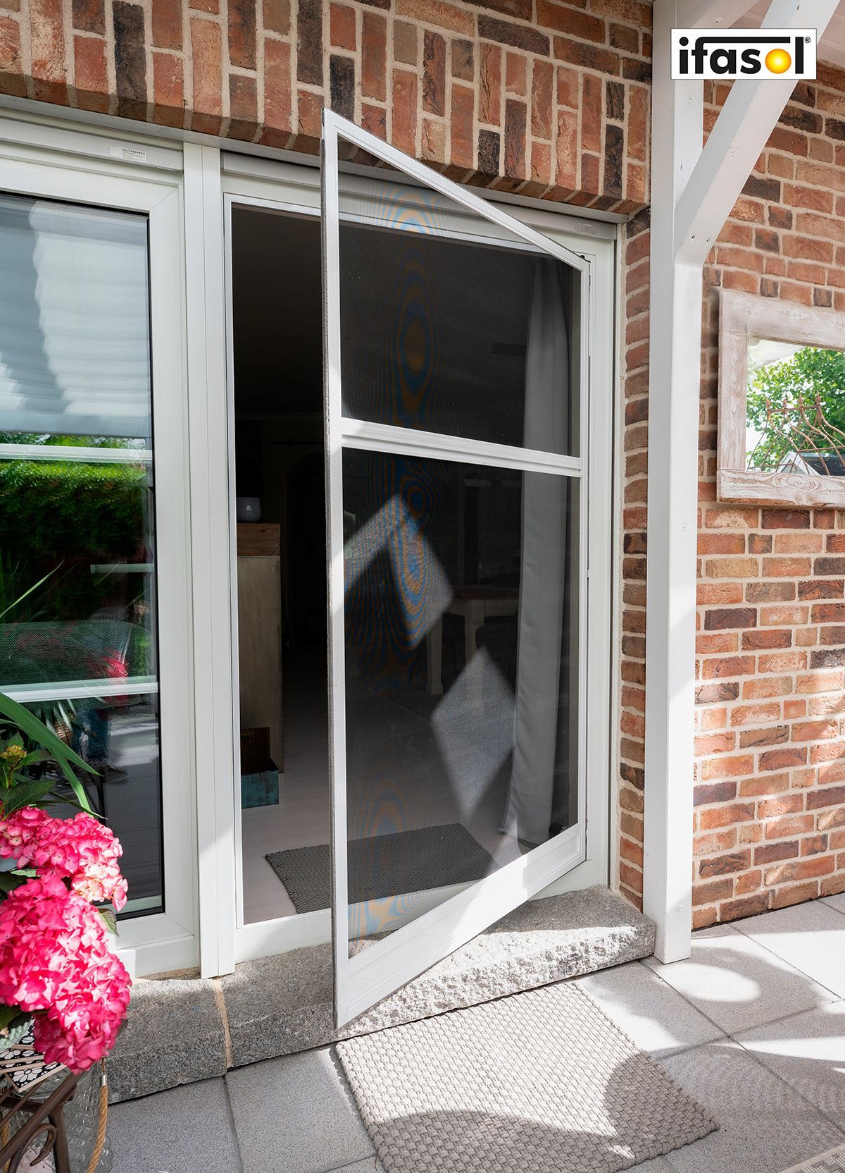 Plissee Insektenschutz Terrassentür