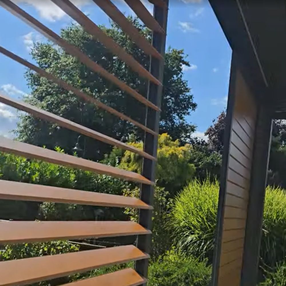 Lamellenwände Ausstellung Elmshorn