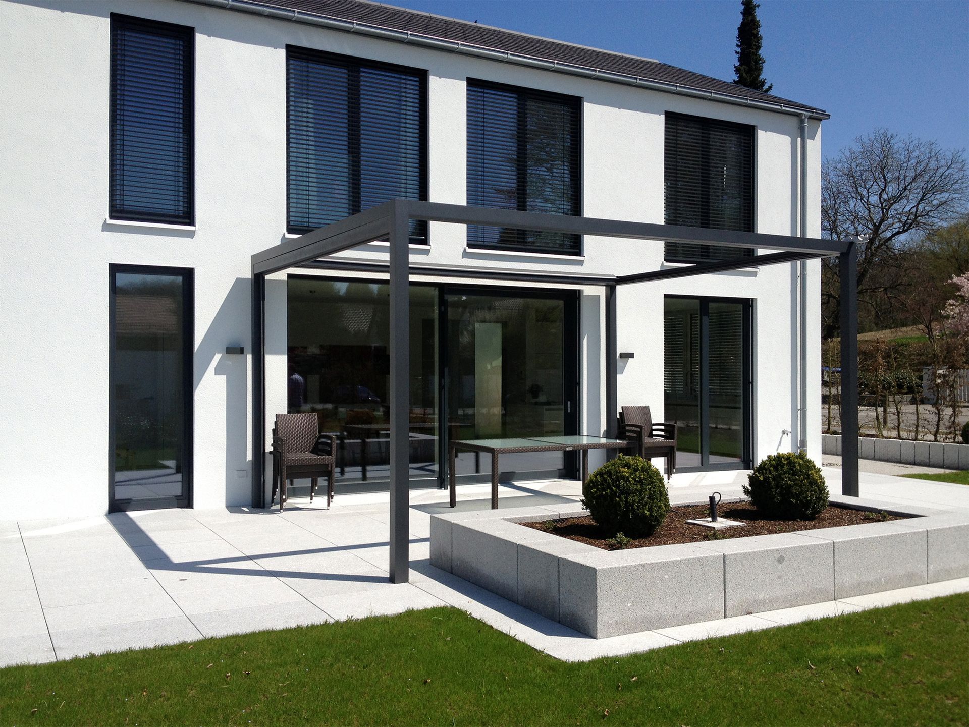 Leiner Qbus Pergola Nordseeküste