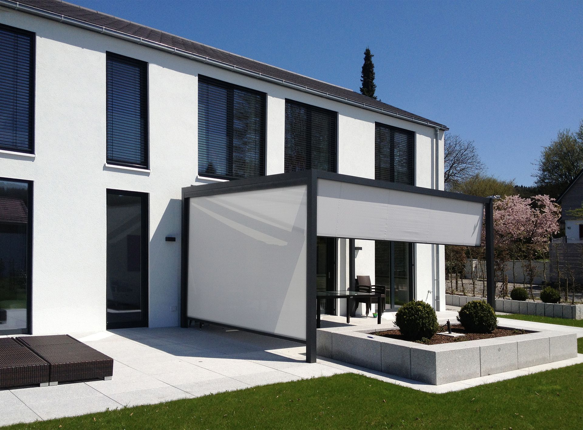 Leiner Qbus Pergola-Markise Sankt Peter Ording