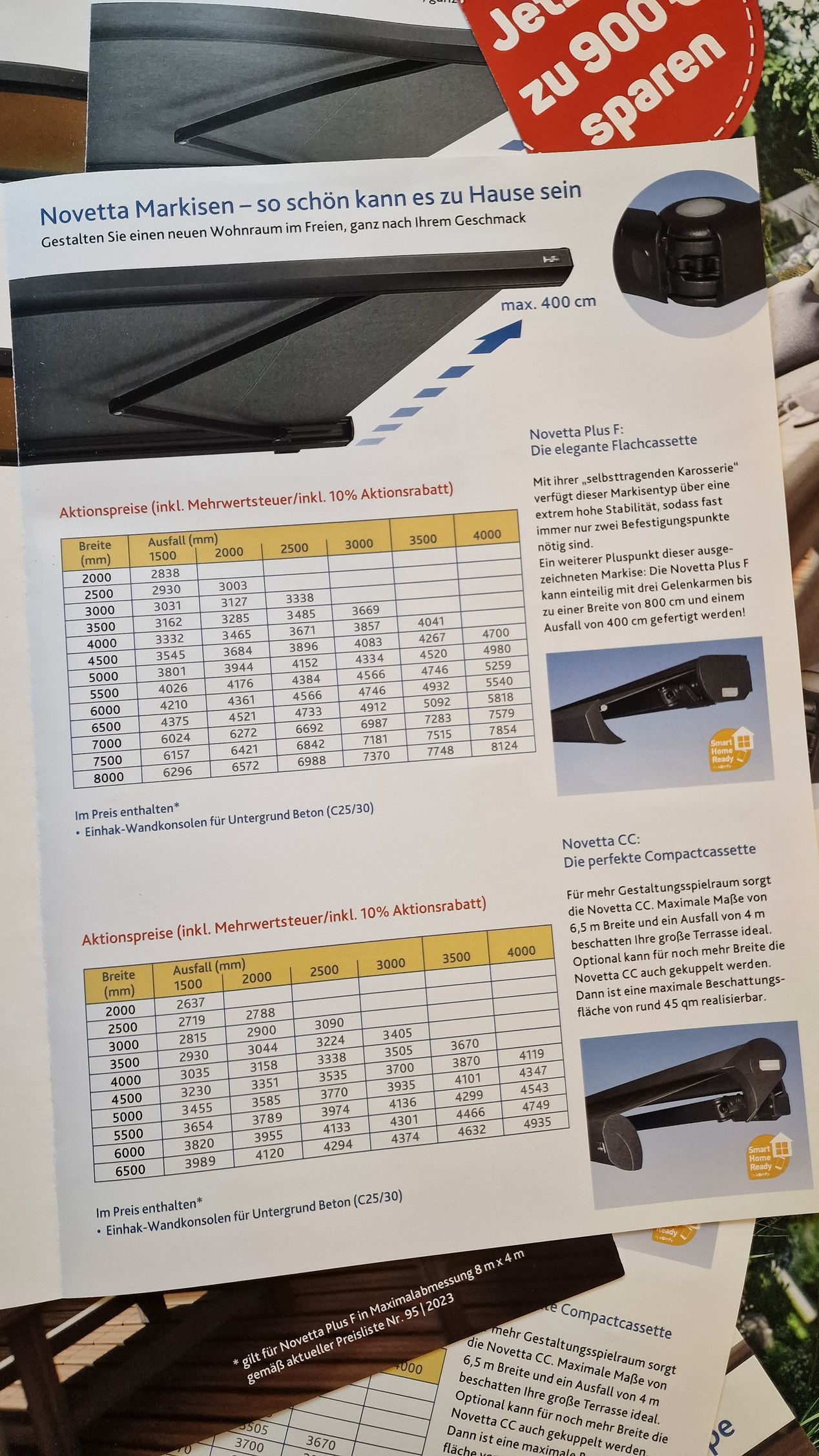 Nova Hüppe Markisen Pinneberg