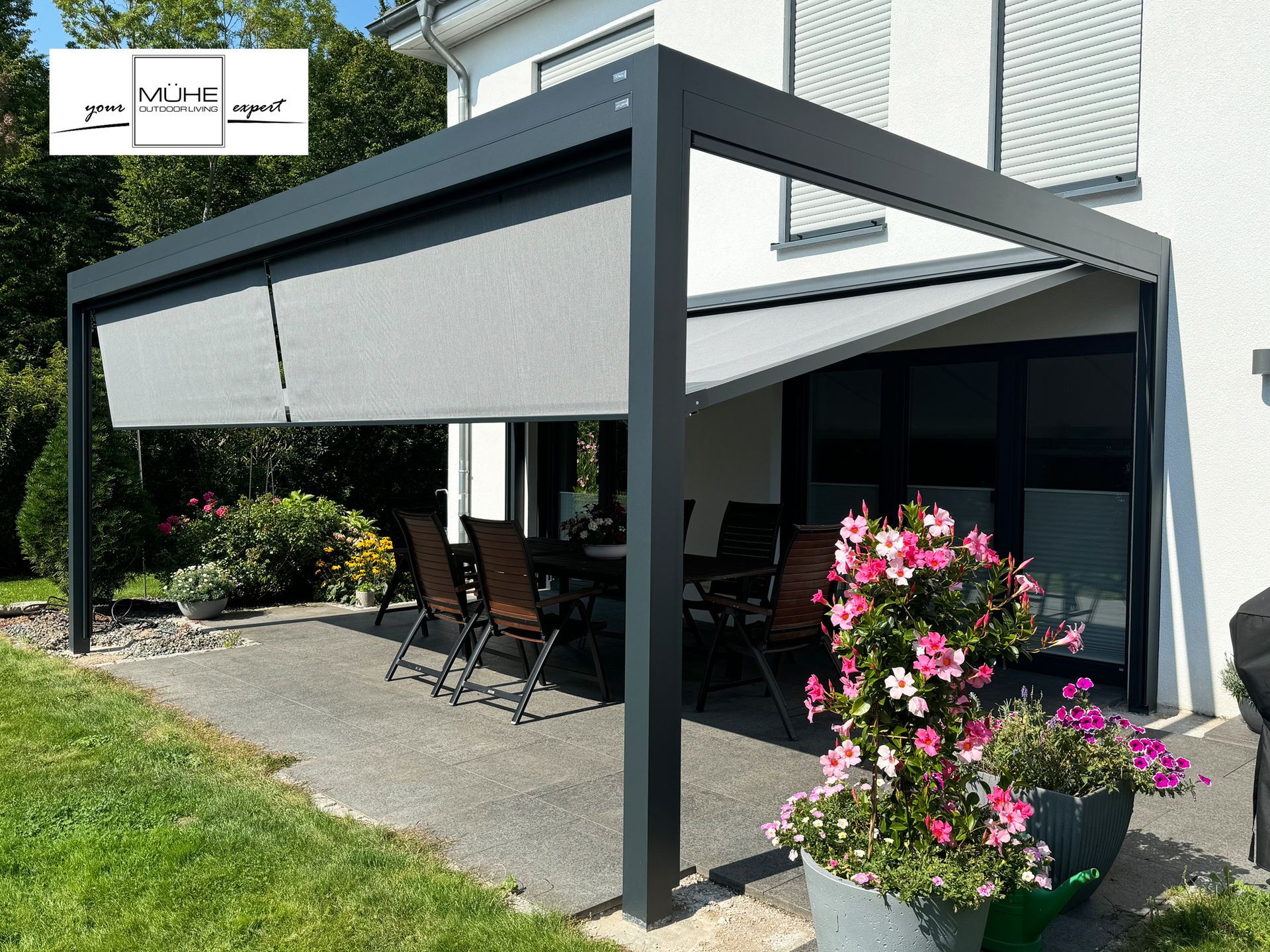 Nova Hüppe Qbus Pergola Fachhändler Hannover