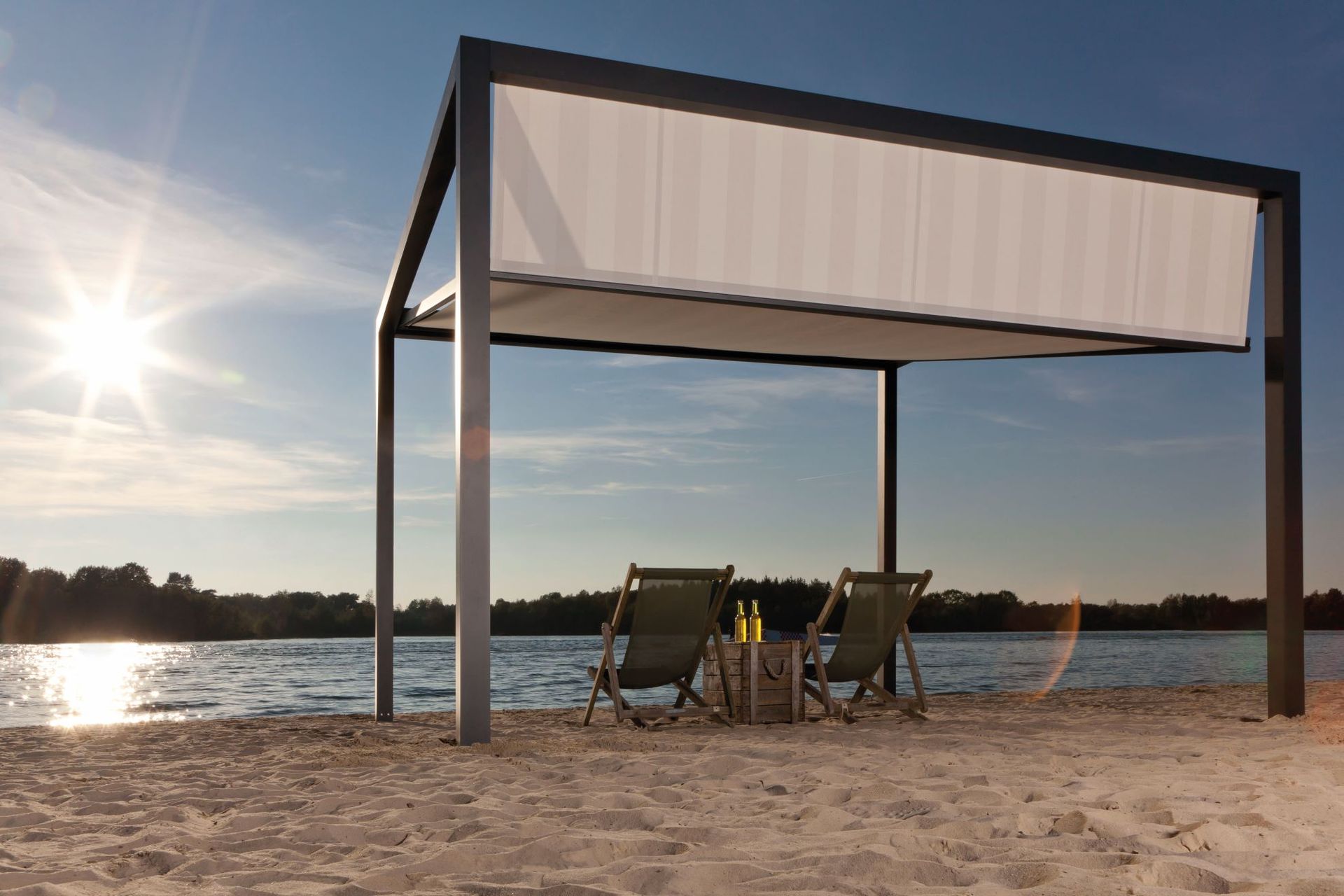 Nova Hüppe Qbus Pergola-Markise in Hamburg vom Fachhändler kaufen