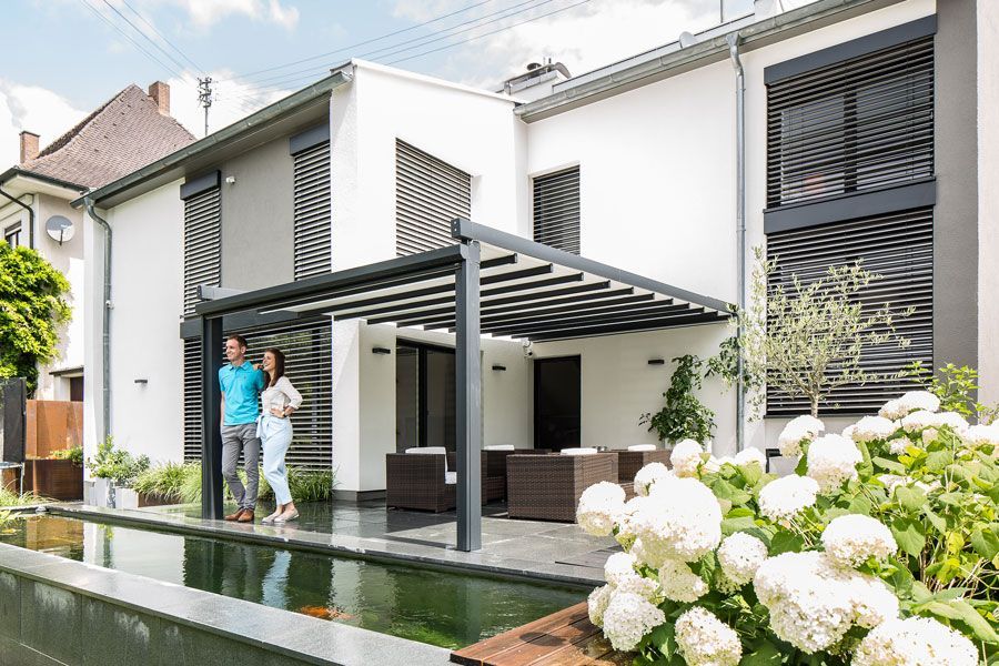 Pergola Überdachung Reflexa