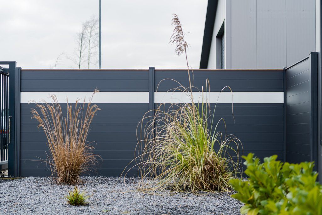 Aluminium-Sichtschutz in Hamburg Sichtschutz Zaun Aluminium in Hamburg Pinneberg Itzehoe