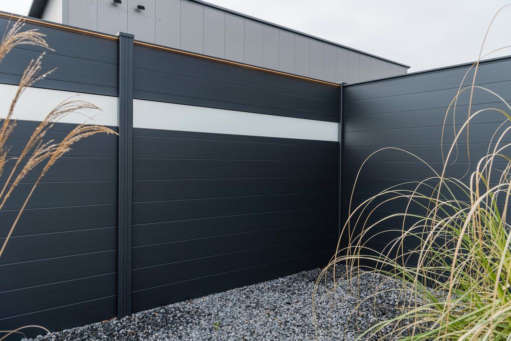 Aluminium Sichtschutz anthrazit Hamburg