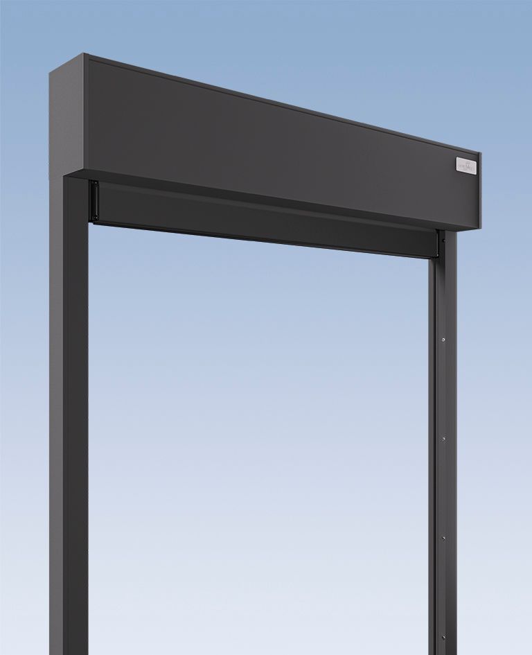 Solaroll SZ15 Senkrechtmarkise eingefahren