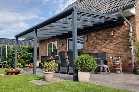 Terrassendach aus Aluminium in Hamburg Terrassenüberdachung Aluminium Hamburg Itzehoe Elmshorn