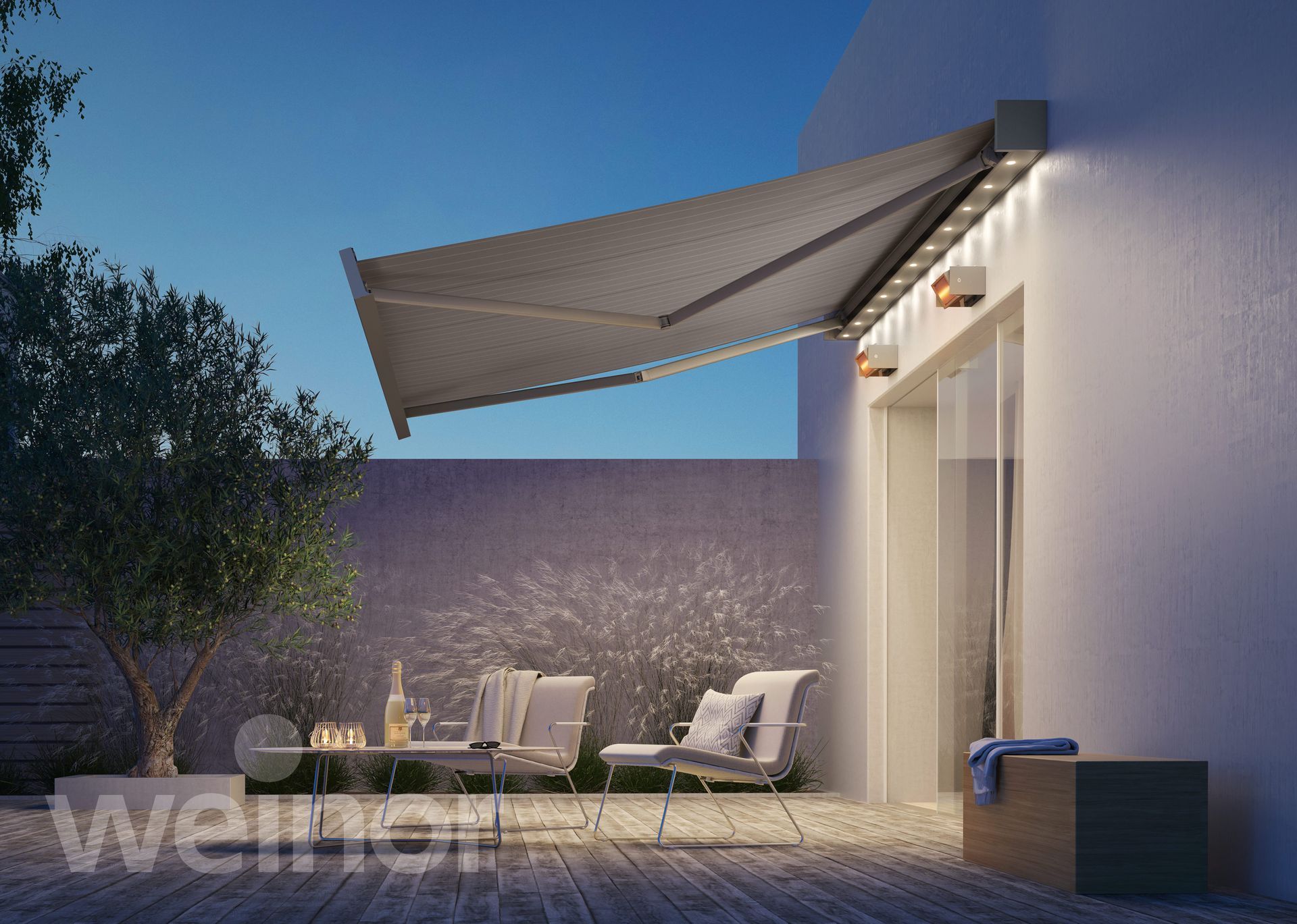 Weinor awning from germany in cape town dealer