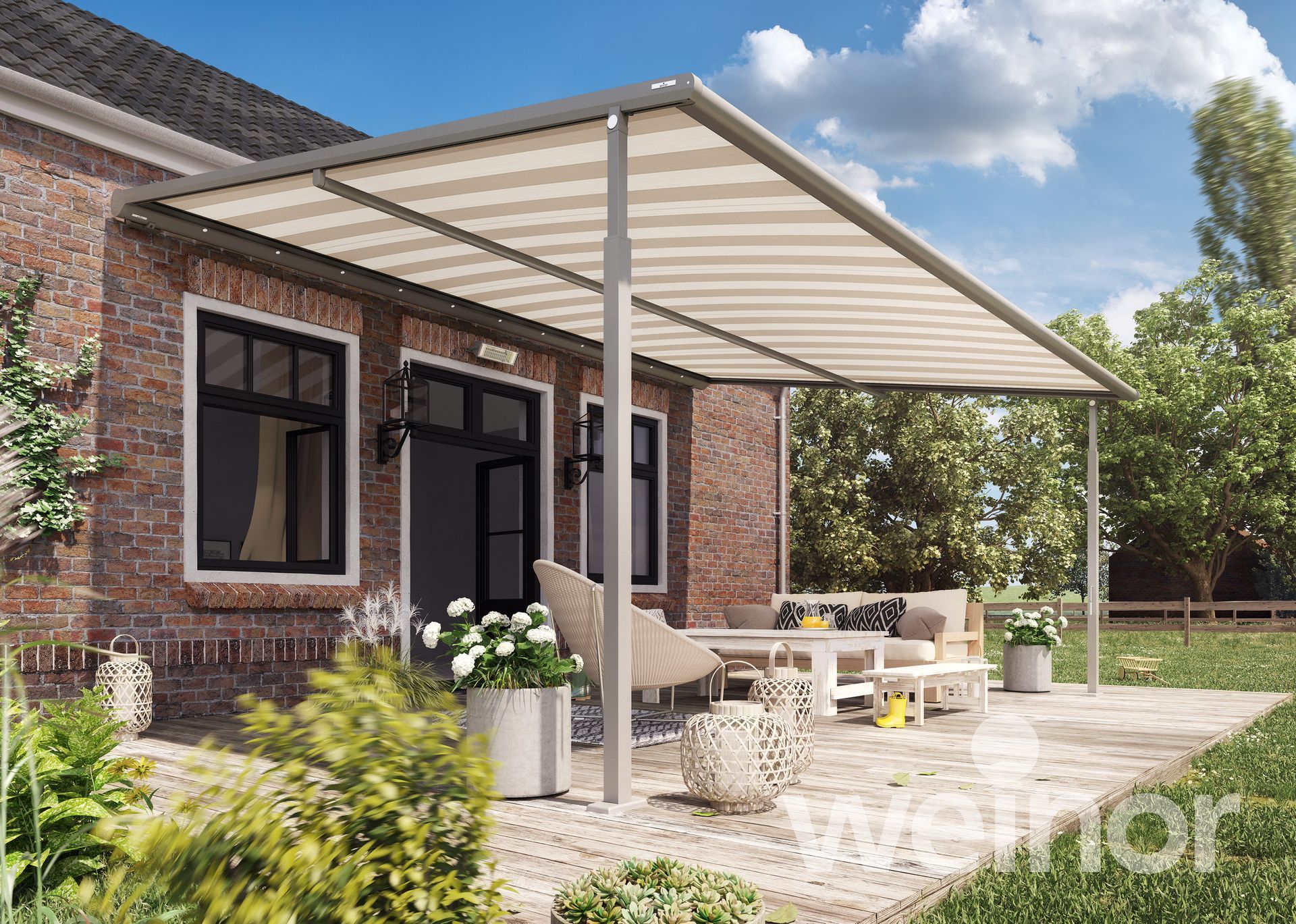 Weinor Plaza Viva Pergola-Markise Angebote Hamburg